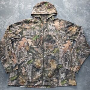 Red Head True Timber Camo Full Zip Hoodie Men's Size XL Spring Turkey